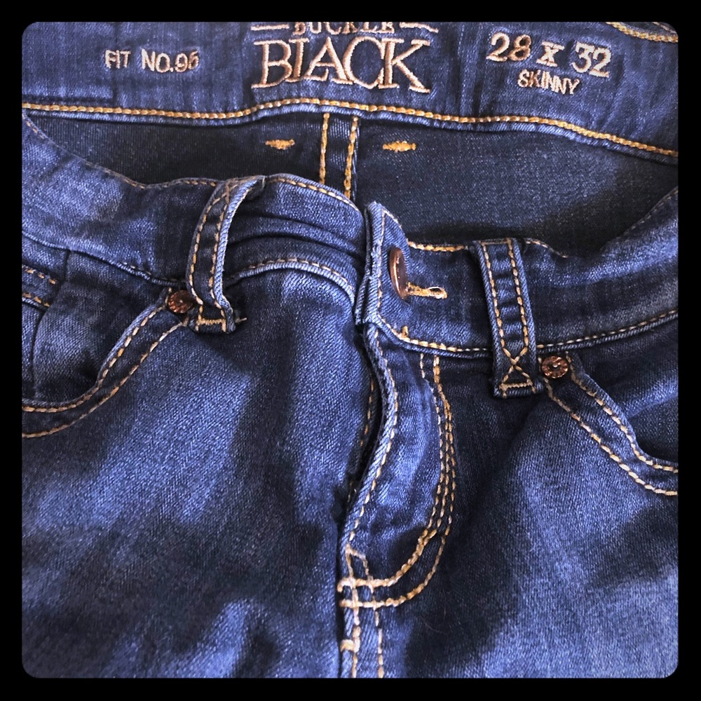 Black Buckle jeans